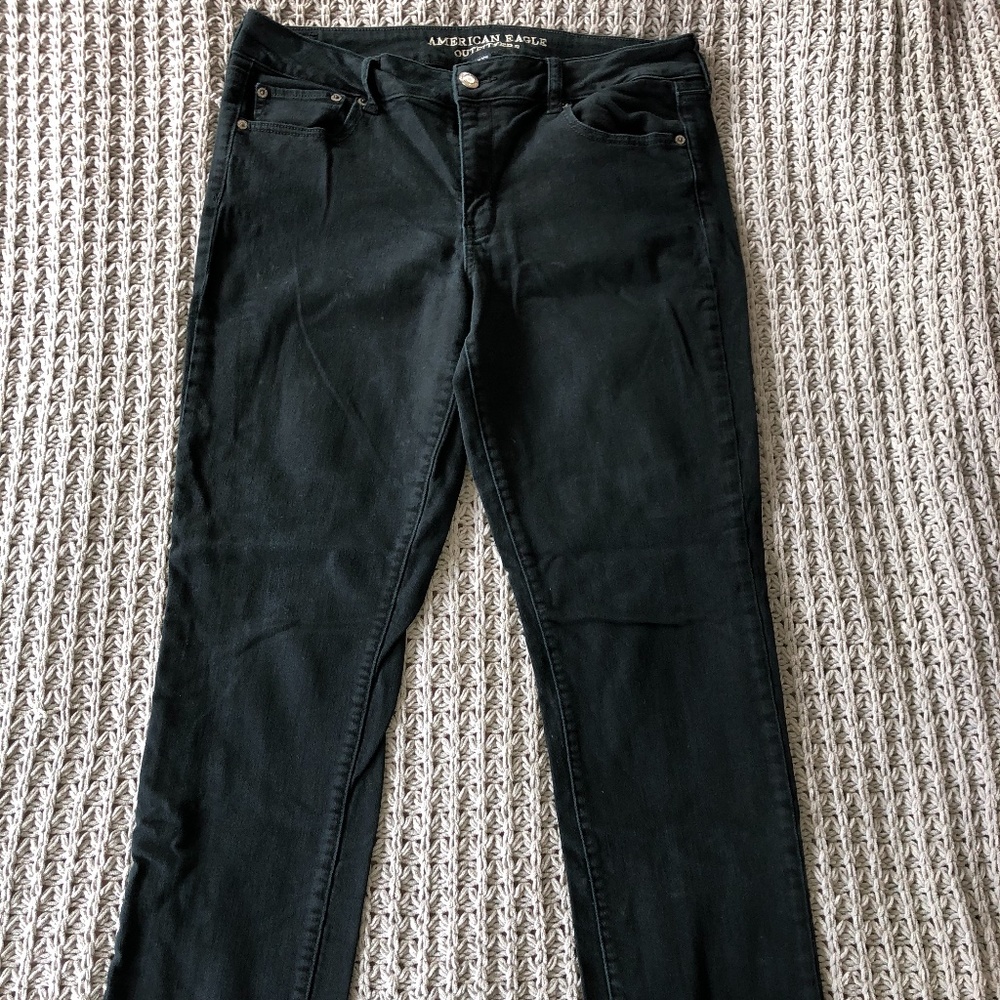Straight Black Jeans